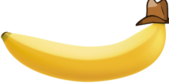 Cowboy hat Banana